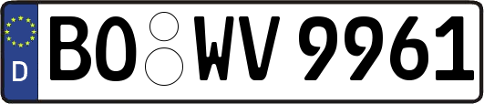 BO-WV9961