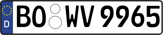 BO-WV9965
