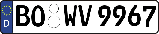 BO-WV9967