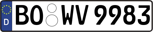 BO-WV9983