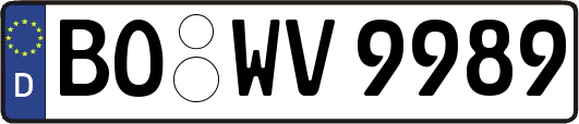 BO-WV9989