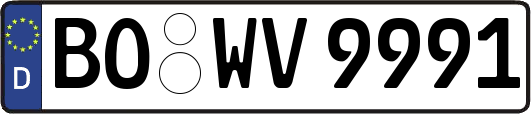 BO-WV9991