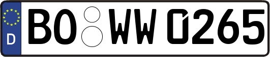 BO-WW0265