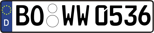 BO-WW0536