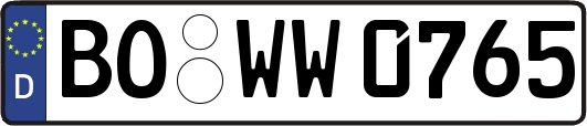 BO-WW0765