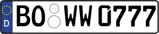 BO-WW0777