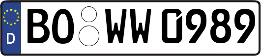 BO-WW0989
