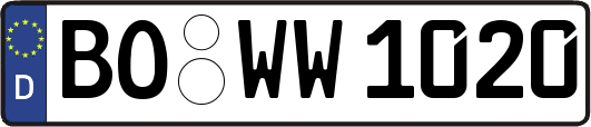 BO-WW1020