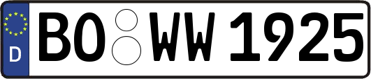 BO-WW1925