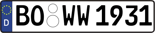 BO-WW1931