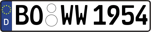 BO-WW1954