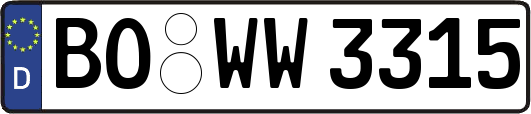 BO-WW3315