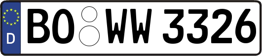 BO-WW3326