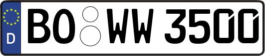 BO-WW3500