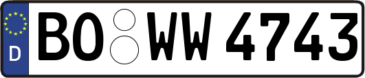 BO-WW4743