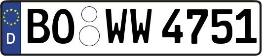 BO-WW4751