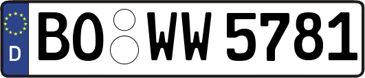 BO-WW5781