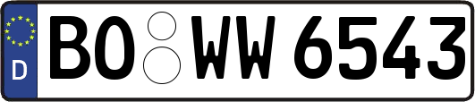 BO-WW6543