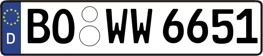 BO-WW6651