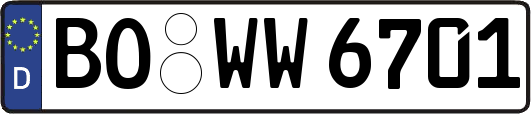 BO-WW6701