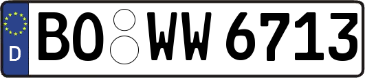 BO-WW6713