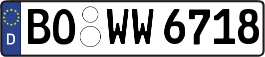 BO-WW6718