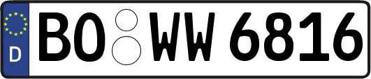 BO-WW6816