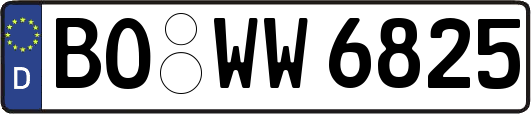 BO-WW6825