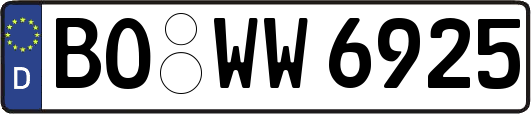 BO-WW6925