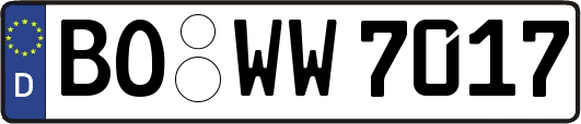 BO-WW7017