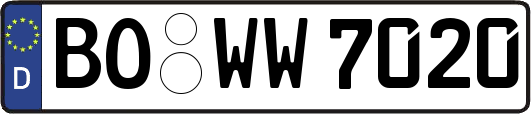 BO-WW7020