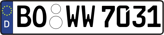 BO-WW7031