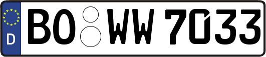BO-WW7033