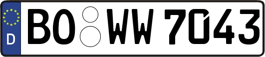 BO-WW7043