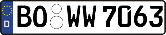 BO-WW7063