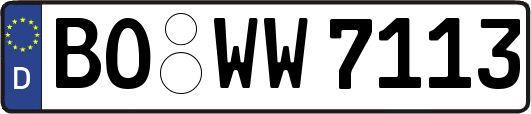 BO-WW7113