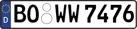 BO-WW7476