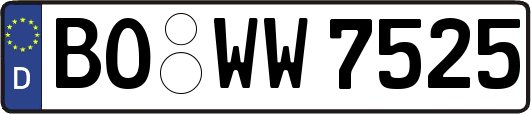 BO-WW7525
