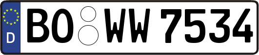 BO-WW7534