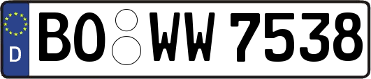 BO-WW7538
