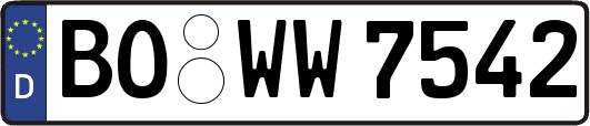 BO-WW7542