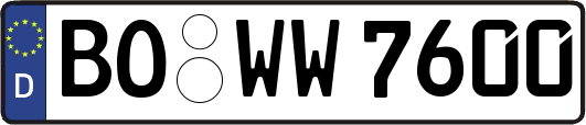 BO-WW7600