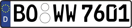 BO-WW7601