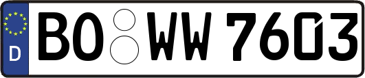 BO-WW7603