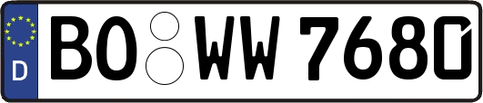 BO-WW7680