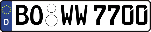 BO-WW7700