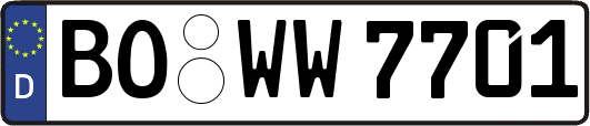 BO-WW7701