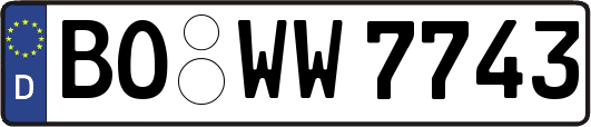 BO-WW7743