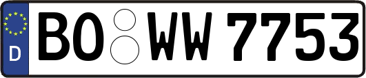 BO-WW7753