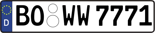BO-WW7771